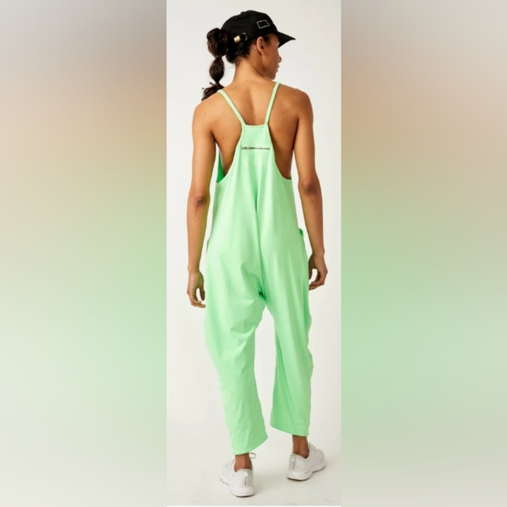 Free People Movement Hot Shot Onesie Lime - Medium - Picture 4 of 13